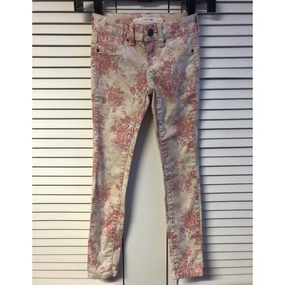 Joes fresh Size 7 floral pants - Picture 1 of 6